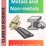 Metals and Non-metals CLASS 10 CBSE WORKSHEET